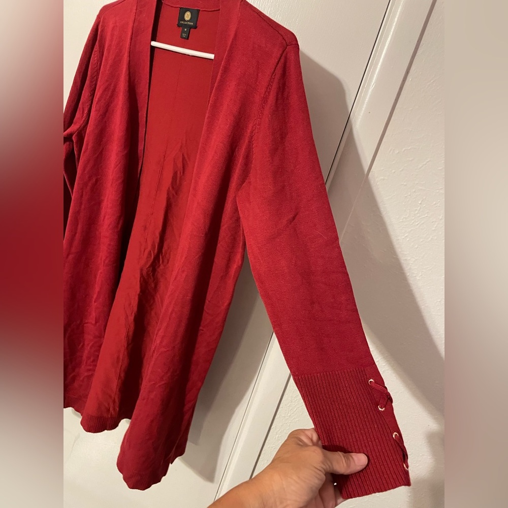 Jm Collection Plus Size Button-Sleeve Cardigan - image 3